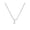 I, variant on Initial Necklaces for Women Men A-Z Silver Personalized Name Pendant Charm Necklace Fashion Jewelry Accessories Gift