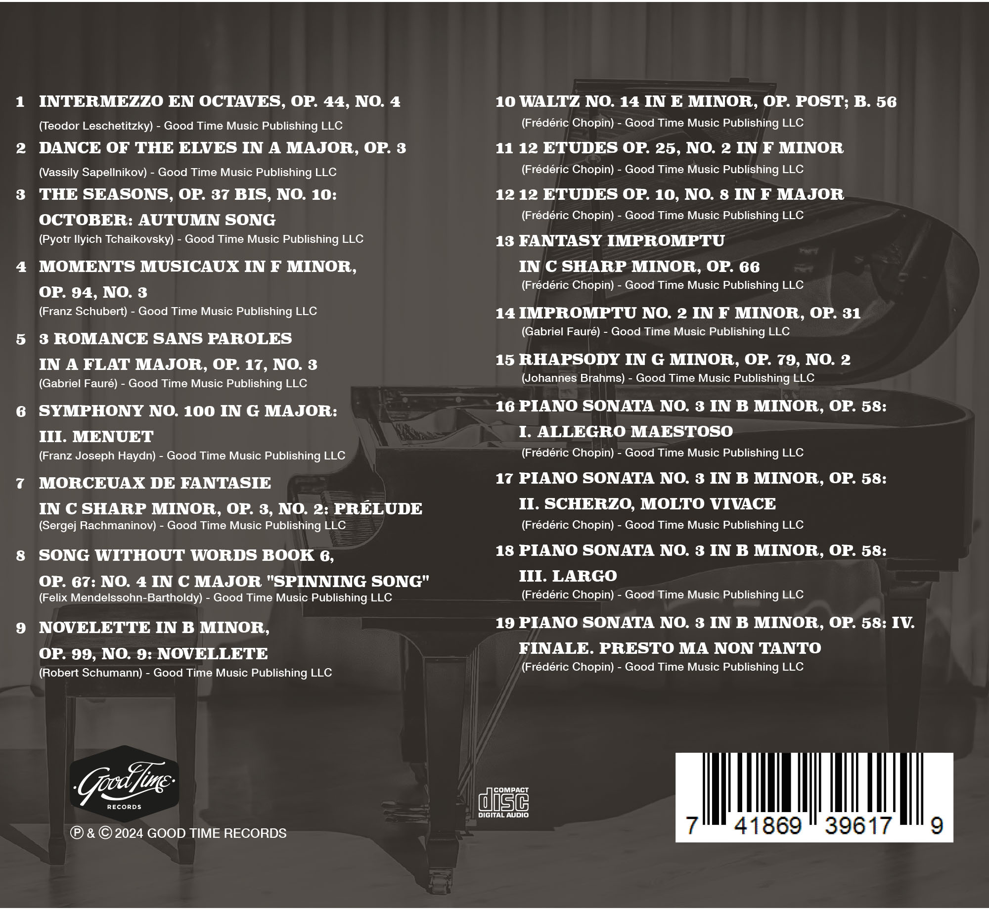 Gabrilowitsch,Ossip / Samarov,Olga - The Condon Collection: Masters of The Piano Roll - Music & Performance - CD