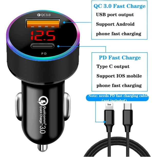 Chargeur Auto USB - Accessoires Cellulaires/Tablettes - Audio