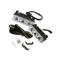 thumbnail image 2 of LOVIVER 2 Pieces Generic LED Daytime Running Lights 9-16V Accessories for Truck White, 2 of 8