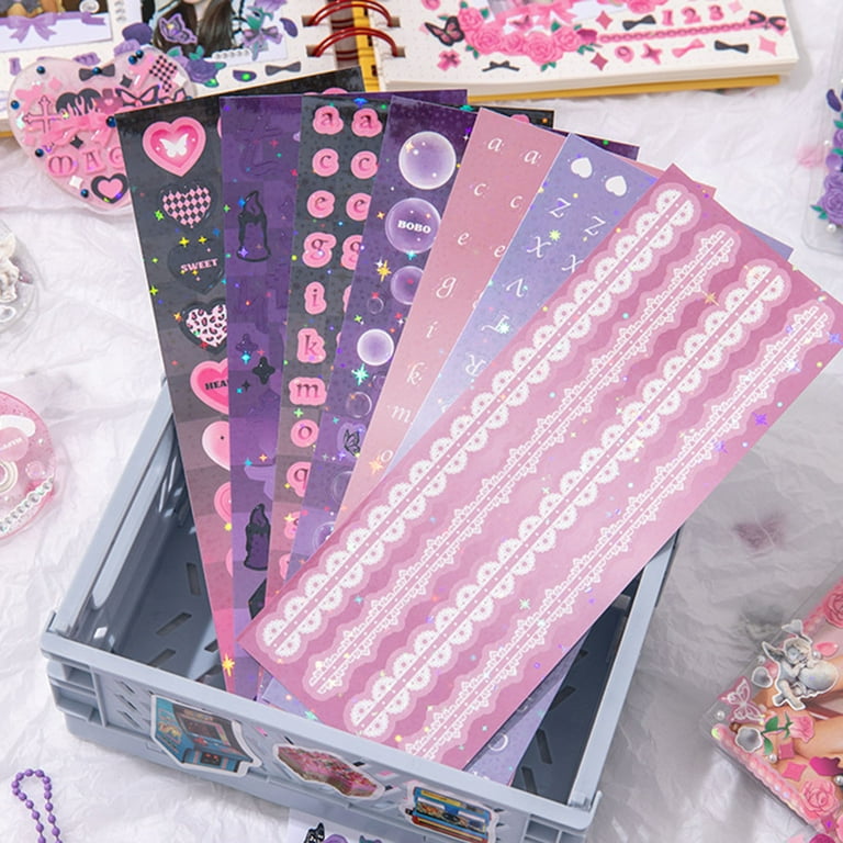 Sticko | Love Glitter Scrapbook Sticker