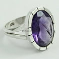 thumbnail image 3 of Natural Amethyst Beautiful Ring, Pure 925 Sterling Silver, Antique&nbsp;Ring, Proposal Ring, Perfect Ring, Adorable Ring, Boho Ring, Celtic Ring, Thanksgiving Gifts For Her (amethyst, 7), 3 of 5