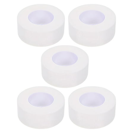 QARUN 5 Rolls Pressure Sensitive Tape Duct Tape Skin-friendly Tape Medical Tape for Wound Medical Supplies