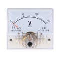 thumbnail image 1 of Unique Bargains DC 0-150V Analog Panel Voltage Gauge Volt Meter 85C1 2.5% Error Margin, 1 of 5