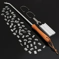 thumbnail image 3 of willway BBQ Meat Branding Iron with Changeable Letters Personalized Barbecue Steak Names Press Tool for Grilling, 3 of 7