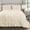 Ivory, variant on Lush Decor Bella Solid Ruching Comforter, Full/Queen, Ivory, 3-Pc Set