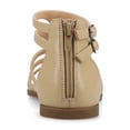 thumbnail image 3 of Journee Womens Genneva Flat Sandals, Widths Available, 3 of 9