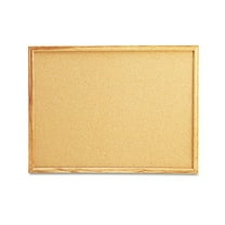 Universal 43602-UNV 24 in. x 18 in. Cork Board with Oak