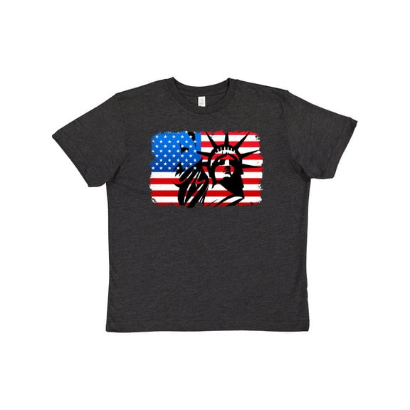 Inktastic Liberty Flag Youth T-Shirt