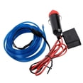 thumbnail image 3 of Riwesomey Tira de luces LED para iluminación Interior de coche de 3M, guirnalda de luces LED para coche, línea de tubo de cuerda de alambre, tira de luz Automoción decorativa y accesorios azul Riwesomey VI000918-02B, 3 of 6
