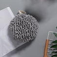 thumbnail image 3 of Chenille Hand Cleaning Cloth Thickened Absorbent Towels Dishcloth for Cookware Utensil Dish (Grey), 3 of 9