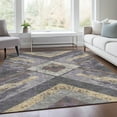 thumbnail image 5 of Dalyn Rugs Machine Washable Indoor/Outdoor Chantille Purple 8' x 10' Rug, 5 of 9
