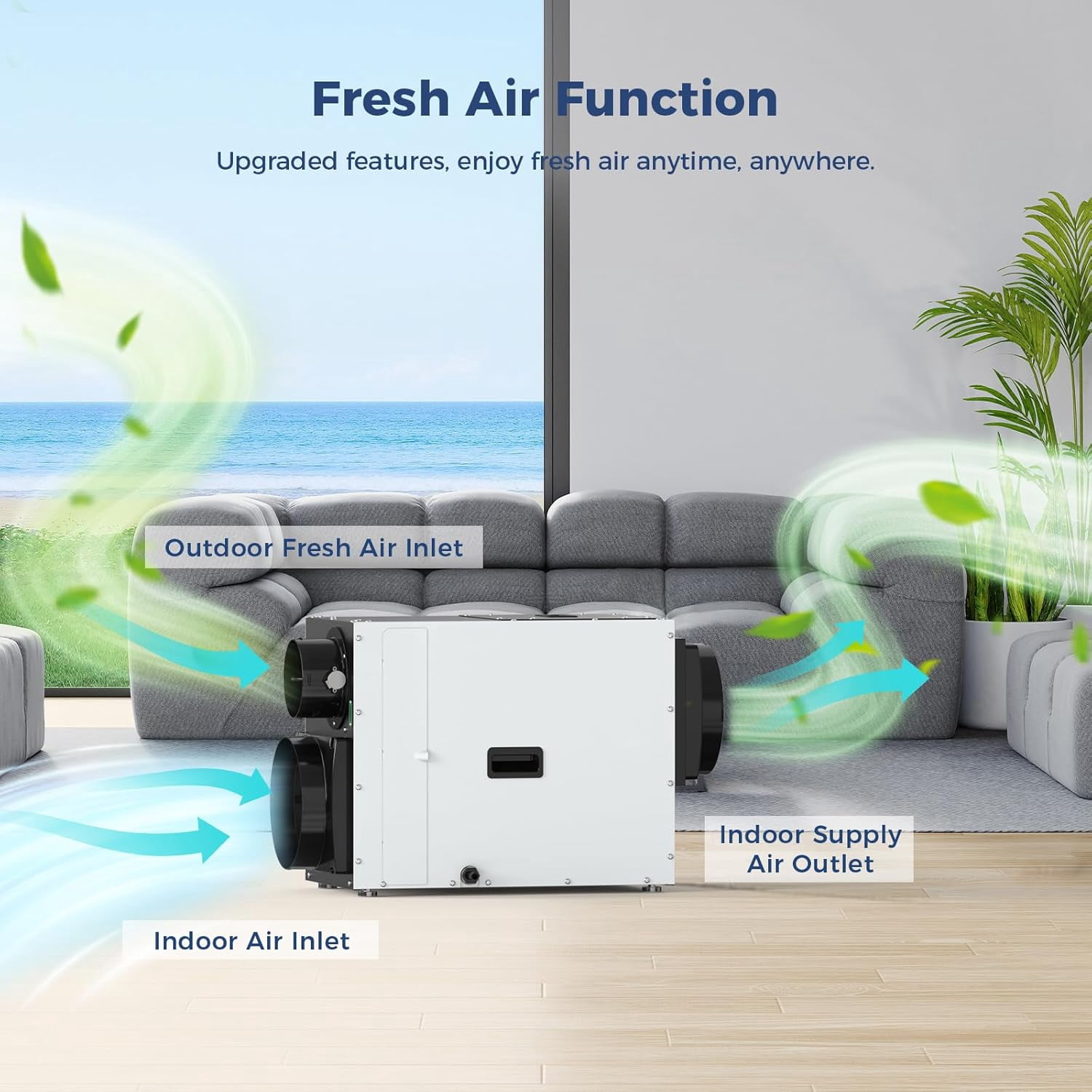 AlorAir 90 Pint Whole House Dehumidifier  Size for 2300 Sq.Ft   dehumidifiers for Crawl，ALORAIR  Dehumidifier