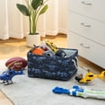 thumbnail image 5 of Your Zone Kids Dino Canvas Storage Basket with Handles, 15 in x 11 in x 7.8 in, 5 of 13