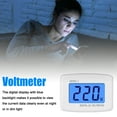 thumbnail image 2 of AC 80-300V LCD Voltímetro digital Tipo de enchufe Medidor de voltios 110V yeacher voltímetro, 2 of 4