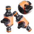 thumbnail image 3 of 2 Pcs 16mm Tuyau d'Arrosage Tuyau en Ligne Robinet Robinet Robinet Raccord Rapide, 3 of 10