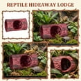 thumbnail image 7 of Reptile Landscape Resin Accessories,Reptile Caves Hideout,Tortoise Habitat Accessories,Reptiles Habitat Decor Tank Accessories for Lizards Gecko Snakes Chameleon Frogs, 7 of 7