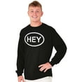 thumbnail image 5 of Hey Girl Funny Novelty TV Show Logo Long Sleeve TShirt Men Women Brisco Brands L, 5 of 6