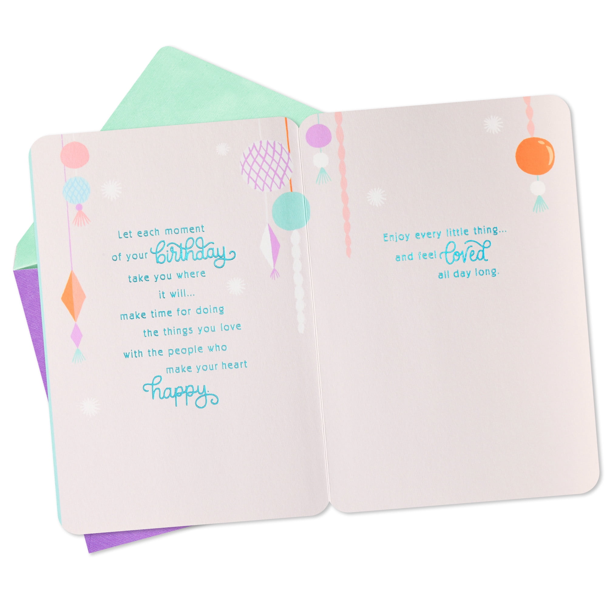 Hallmark Birthday Card for Niece (Let Each Moment Make Your Heart Happy)