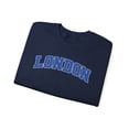 thumbnail image 3 of London Sweatshirt Gifts Crew Neck Shirt Long Sleeve Unisex, 3 of 7