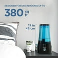 thumbnail image 3 of PureGuardian 380 Sq. ft. 2-Gallon Warm & Cool Mist Humidifier with UV-C, 100-Hours, H5450BCA, 3 of 11