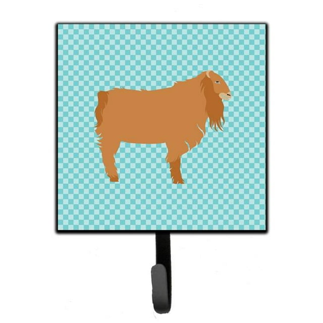 American Lamancha Goat Blue Check Leash or Key Holder