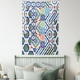 thumbnail image 4 of Farmhouse Decor Tapestry, Oriental Moroccan Motifs in Ethnic Retro Colors Eastern Arabesque Boho Decor, Wall Hanging for Bedroom Living Room Dorm Decor, 40W X 60L Inches, Multi, by Ambesonne, 4 of 5