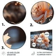 thumbnail image 3 of Designart "Frozen Blossoms in the Winter Landscape III" Winter Landscape Metal Wall Art Prints, 3 of 5