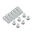 thumbnail image 4 of Eastbuy Robinet à Clapet - 6Pcs Pièces de Bière à Ressort Universel S'Adapte Boule & Broche Serrure Style Fût Post Remplacements (Argent), 4 of 8