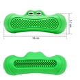 thumbnail image 4 of Juguete de caimán verde para perros, flotante, para verano, para nadar en el agua, interactivo, limpiador de dientes, encuesta sobre suministros para perros, 4 of 4
