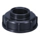 thumbnail image 1 of Adaptador de contenedor IBC Conector de manguera de jardín Válvula de tanque IBC con rosca S60x6 duradera para Negro DN25, 1 of 7