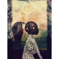 thumbnail image 3 of Robinson, Erin K. 19x24 Black Modern Framed Museum Art Print Titled - The Sun, Stars and Moon, 3 of 5