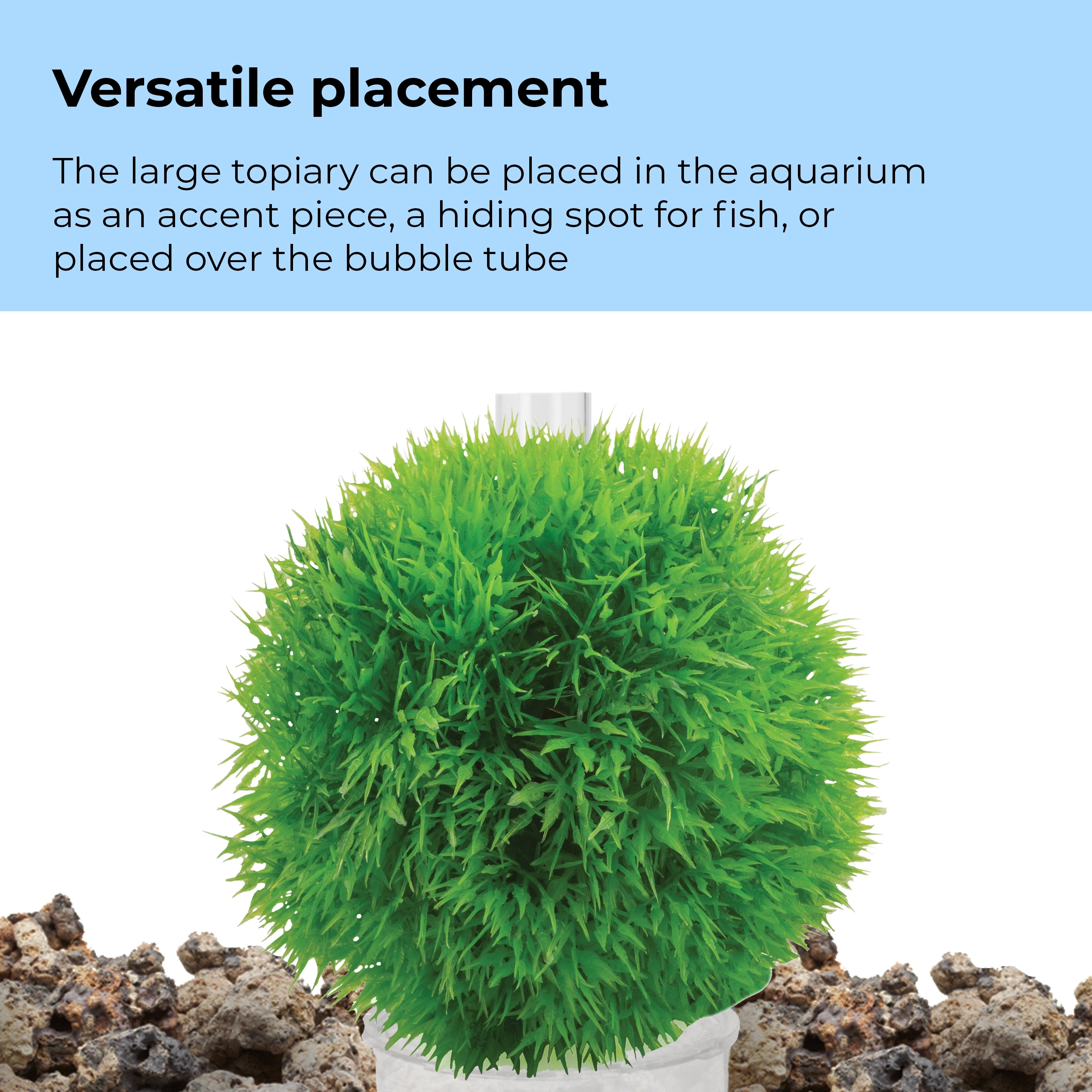 biOrb Aquatic Topiary Ball Set - Aquarium Plant Decoration