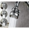 thumbnail image 6 of Kitchen Sink Aerator, 360-Degree Swivel Faucet Aerator, Water Saving Faucet with Gasket Faucet Replacement Part for Kitchen, Bathroom - 2 Spray Modes Adjustment, 6 of 8