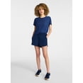 thumbnail image 2 of Athletic Works Women's and Women's Plus Relaxed ButterCore Tee with Short Sleeves, Sizes XS-4X, 2 of 6