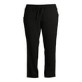 thumbnail image 3 of JUNWELL Pantalon en Tricot de Base Athleisure pour Femmes, Offert en Tailles Régulières et Petites, 3 of 6