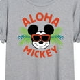 thumbnail image 3 of Disney - Aloha Mickey - Women's Oversized T-Shirt, 3 of 5