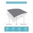 thumbnail image 4 of Quilts Queen Size Bedding Set, Grey Pure Color Reversible Summer Quilt 3 Pieces, Aesthetics Contemporary Luxury Lightweight Bedspreads Coverlets with 2 Pillow Shams for All Seasons, 4 of 5