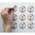 thumbnail image 3 of Darling Souvenir MADE WITH LOVE Floral Wreath - 2" CustomStickersPremium 80 Self-AdhesiveRoundLabels, Personalized Wedding Party FavorStickers/RoundEnvelope Seal, 3 of 7