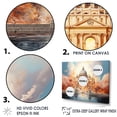 thumbnail image 3 of Designart "Entrance To Peter'S Pearly Paradise" Christianity Floater Framed Wall Art Living Room, 3 of 5
