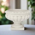 thumbnail image 6 of Niomie Cement Low Classic Urn Vase with Tapered Bottom, 6 of 9