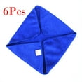 thumbnail image 2 of Paños de limpieza de Microfibra Gloria para coche Color azul, 2 of 7