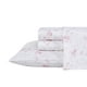 thumbnail image 1 of Juego de sábanas Laura Ashley Home Queen de suave satén y algodón, 1 of 8