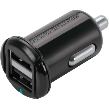 Scosche USBC102M 10W 2-Port miniUSB Charger