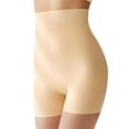 thumbnail image 5 of PEASKJP Shaper String Short Taille Haute Contrôle Ferme Respirant, Beige S, 5 of 5