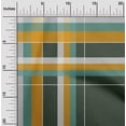 thumbnail image 1 of oneOone Viscose Jersey Fabric Madras Check Print Fabric By Yard 60 Inch Wide, 1 of 5