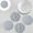 💖 Gray_Hot#768, variant on Blaxill Silicone Heat Resistant Mat | Round Food Grade Table Protector | Double-Sided Placemat | Thick Non-Slip Bowl Pan Cup Pad | Draining Tableware | 16x16cm | 1 Pack