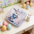 thumbnail image 4 of Easter Mini Bunny Storage Bag Cartoons Compact Waterproof Storage Bag Cute Animals Patterns Portable Storage Bag Suitable For Storing Small Items, 4 of 6