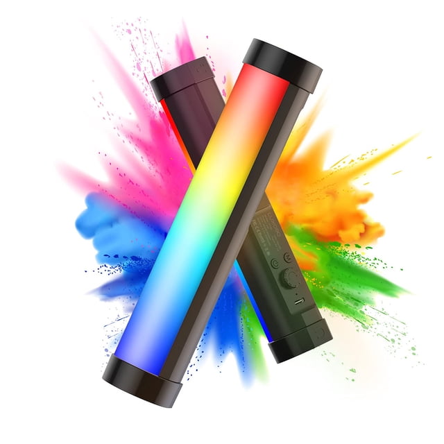 Luz de video LED RGB P100, CRI 95+, TLCI 99+, 2000 mAh, 3000/6000 K