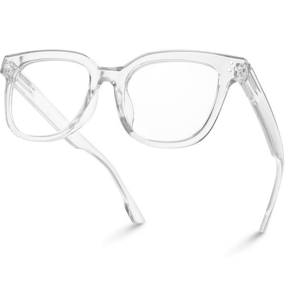 Gafas de luz azul con bloqueador de luz azul y UV de gran tamaño